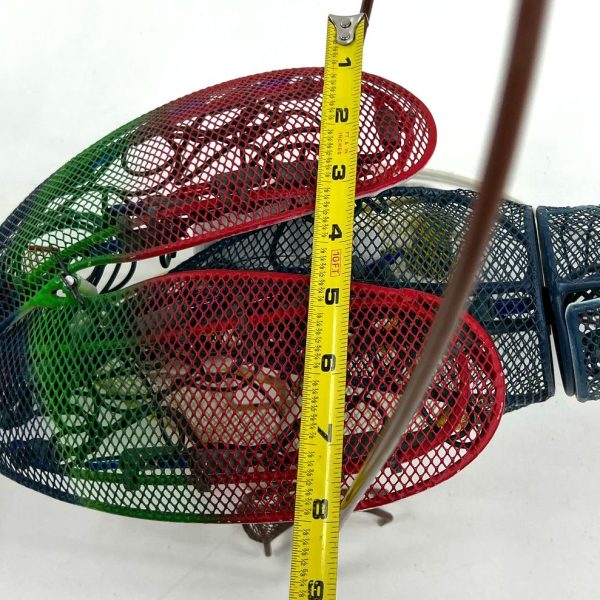 Collections Etc Metal Wire Mechanical Animatronic Light Up Parrot on Perch WORKS - Image 7