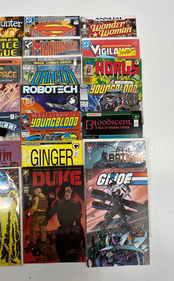 Collectible DC & Others 80s-00s Comic Books Lot Cat Woman Duke GI Joe Robotech - Image 4