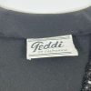 Vintage Women's Teddi of Cali Black Sequined Long Sleeve Top - Size Medium? - Image 2