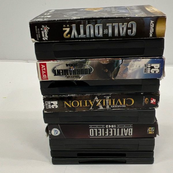 Mixed Brands PC Games Box Sets Skyrim COD2 Battlefield Dragon Age RC Tycoon - Image 3