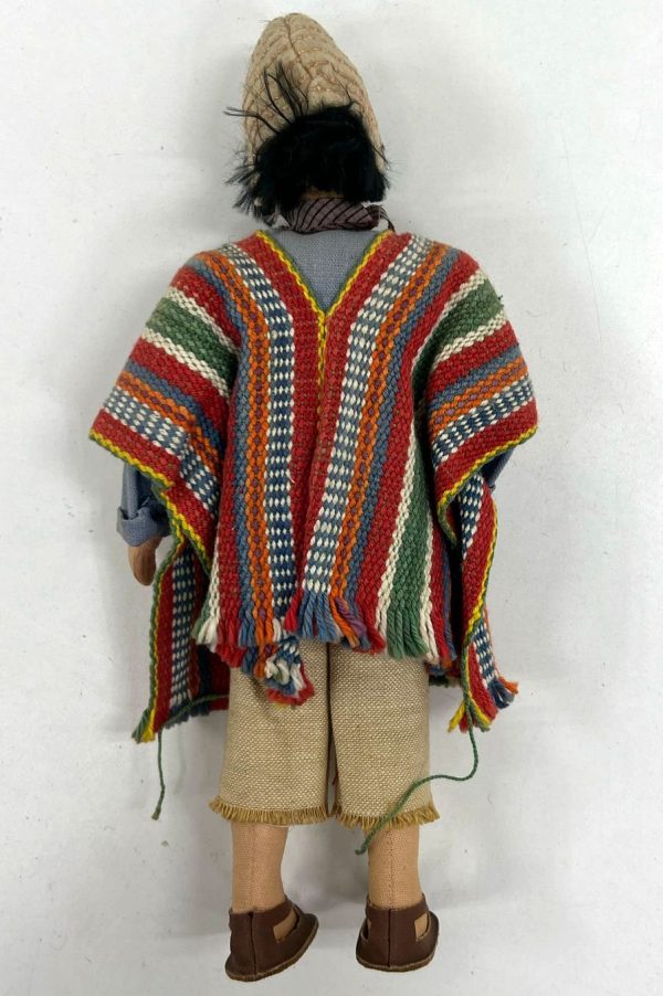 Antique Vintage Collectible Folk Dolls In Traditional Dress Outfits Peru Spain - Image 11