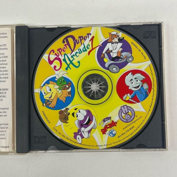 Humongous Entertainment Super Duper Arcade 1 Four Games Children's PC Game c1997 - Image 5
