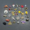 Assorted Cats Butterflies Rhinestone Squirrel Brooches & Pins Lot