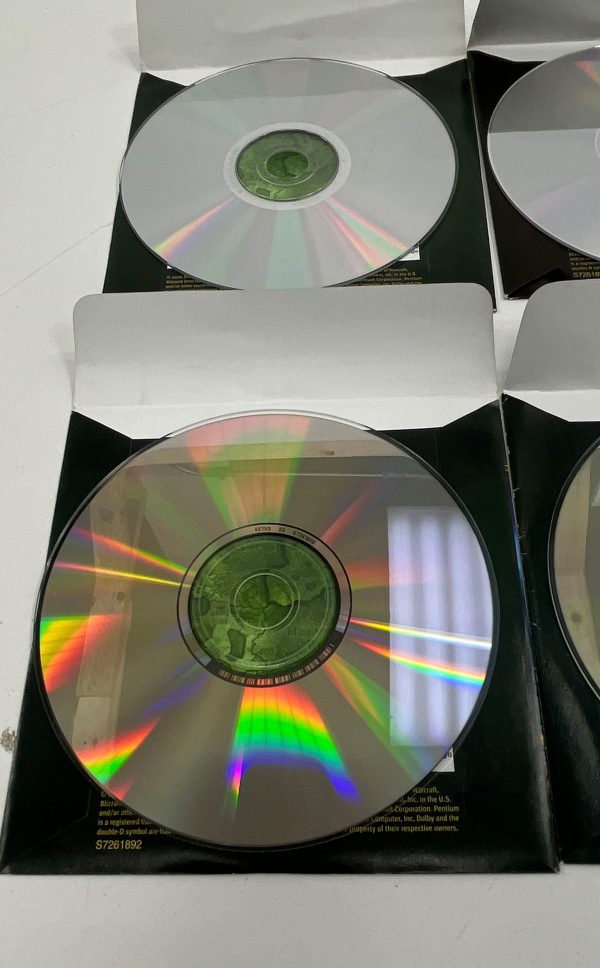 Blizzard WoW Lot World of Warcraft Burning Crusade 1-4 Disc Set in Sleeves - Image 7