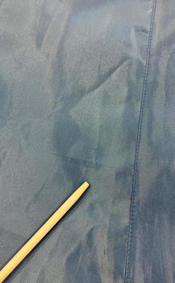 Vintage Women's Express WorldWide Y2K Iridescent Blue Long Skirt - Size 5/6 - Image 9