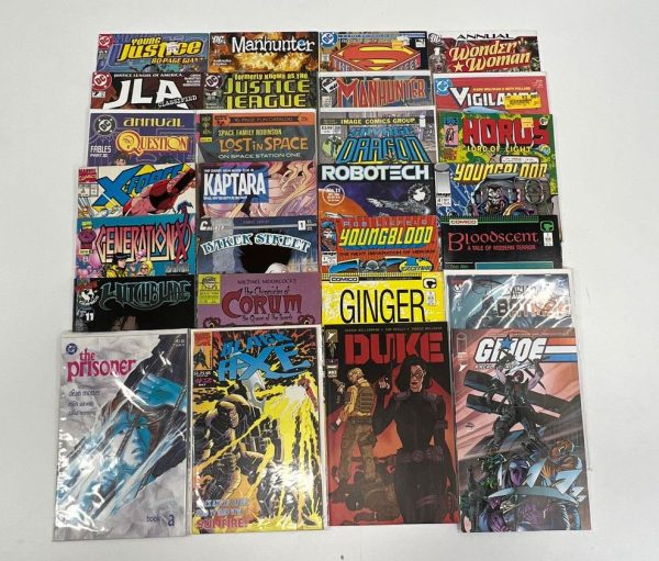 Collectible DC & Others 80s-00s Comic Books Lot Cat Woman Duke GI Joe Robotech - Image 2
