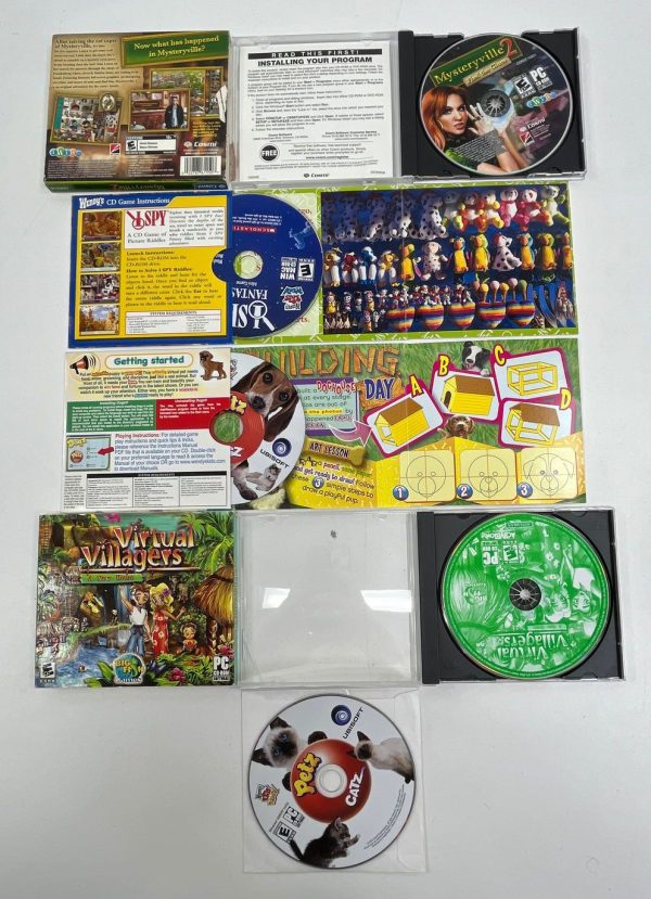 Children's Teens PC Games Lot Arthur I-Spy Fantasy Care Bears Petz Dogz Catz - Image 3