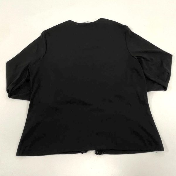 Vintage Women's Teddi of Cali Black Sequined Long Sleeve Top - Size Medium? - Image 9