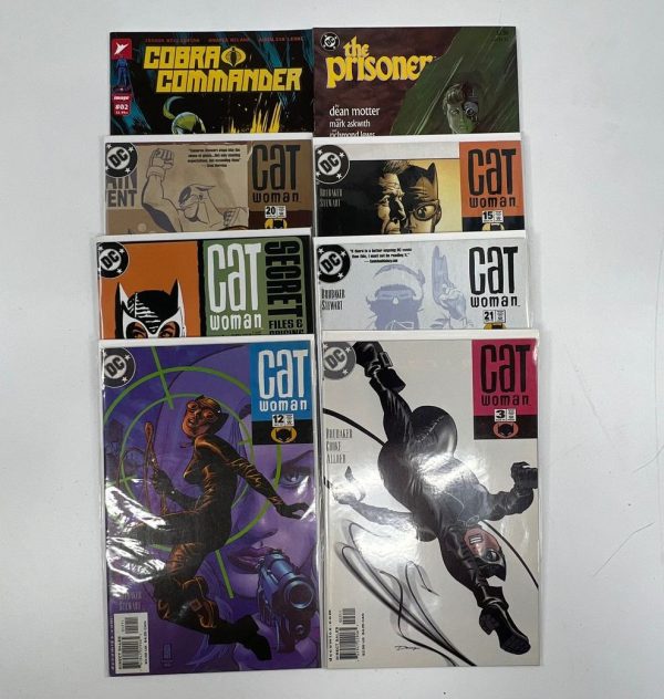 Collectible DC & Others 80s-00s Comic Books Lot Cat Woman Duke GI Joe Robotech - Image 5