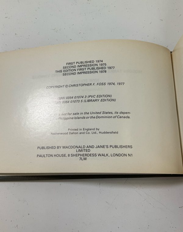 2 Jane's Pocket Book 4 Modern Tanks & Armoured Fighting Vehicles New Edition - Image 6