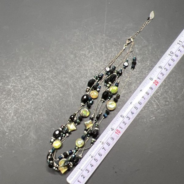 Coldwater Creek Abalone Beaded Necklace - Image 4