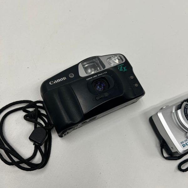 Lot Of 2 Broken *FOR PARTS* Cameras Canon D-Link Snappy LX & DSC-350 - Image 2