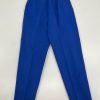 Women's Pendleton Solid Blue 100% Virgin Wool Blazer Pant Suit - Size 6P - Image 11